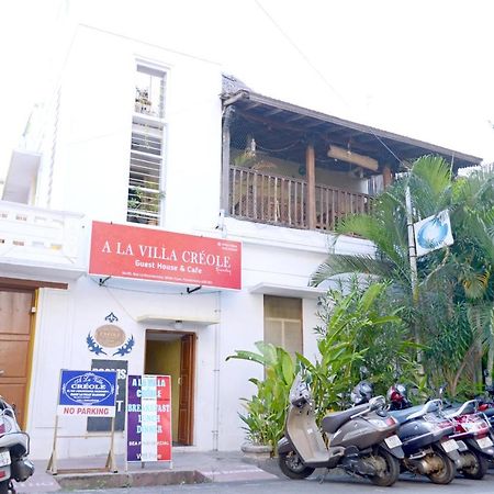 A La Villa Creole Pondicherry Exteriör bild