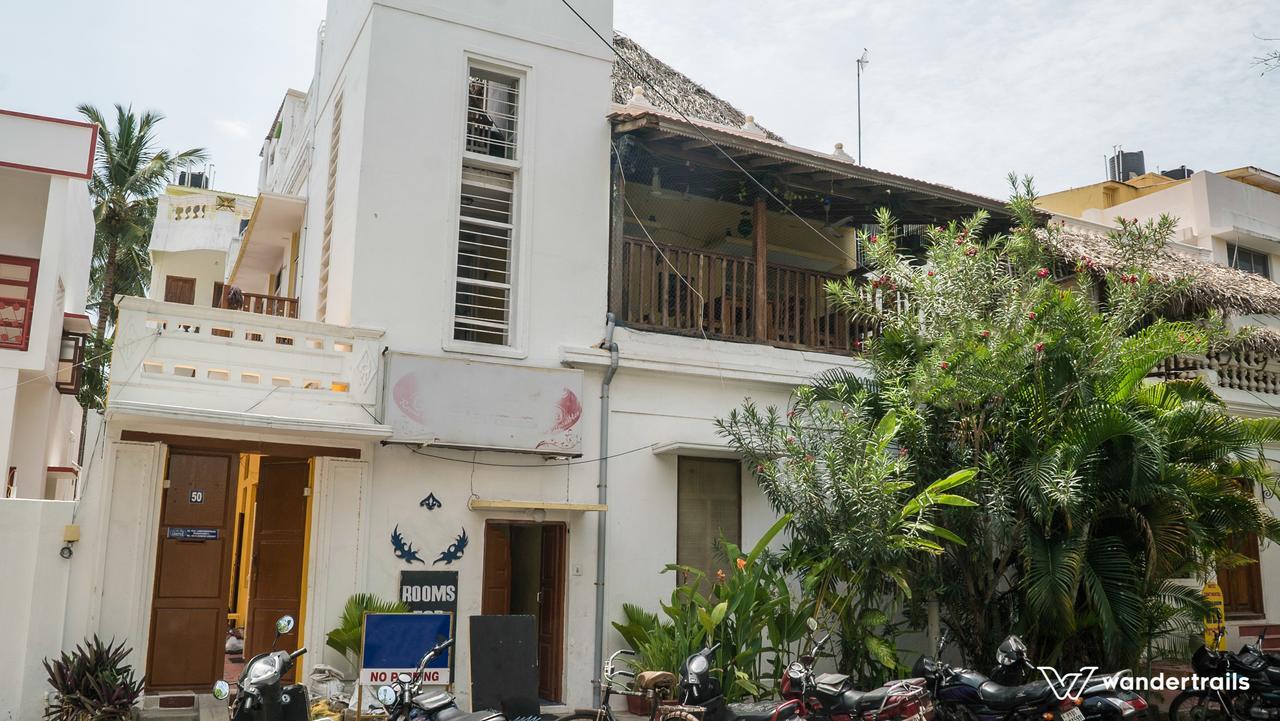 A La Villa Creole Pondicherry Exteriör bild