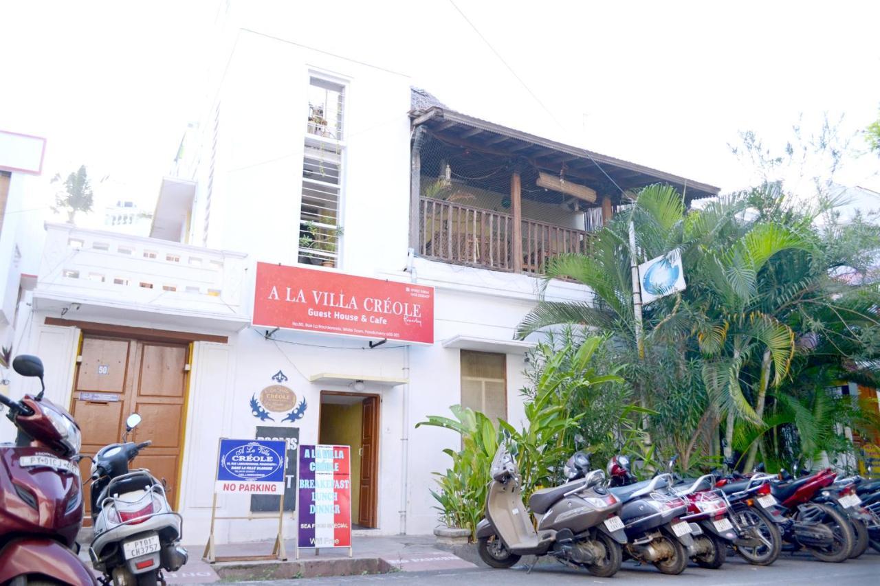 A La Villa Creole Pondicherry Exteriör bild