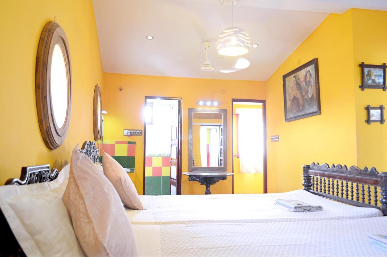 A La Villa Creole Pondicherry Exteriör bild