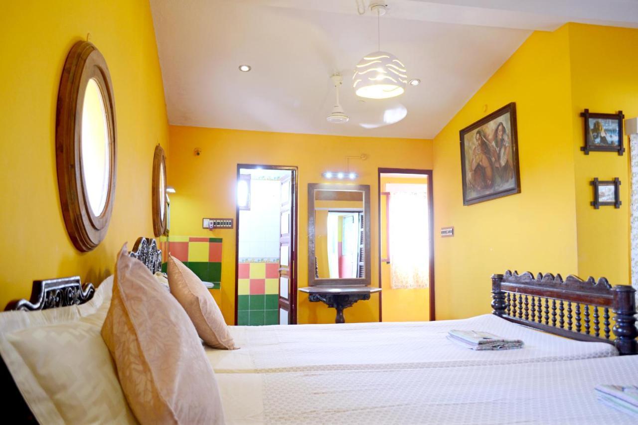 A La Villa Creole Pondicherry Exteriör bild
